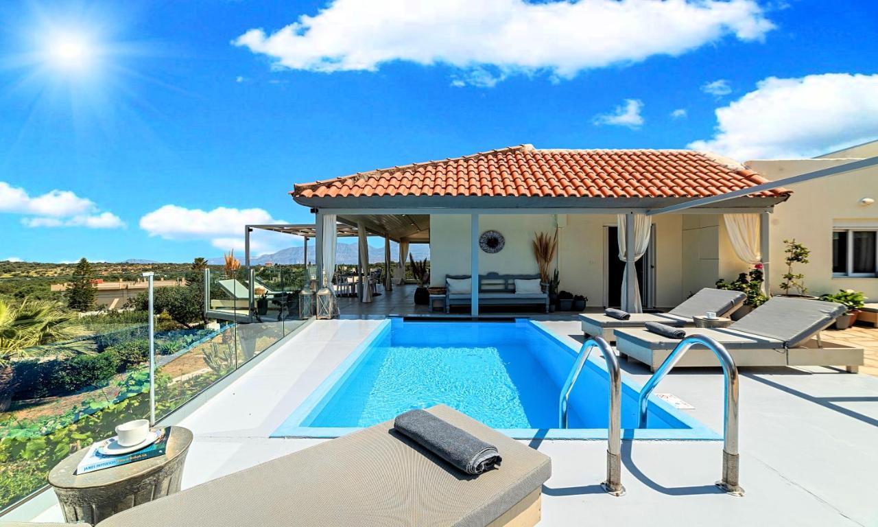 Olive Green Villa Heated Pool Ájosz Nikólaosz Kültér fotó