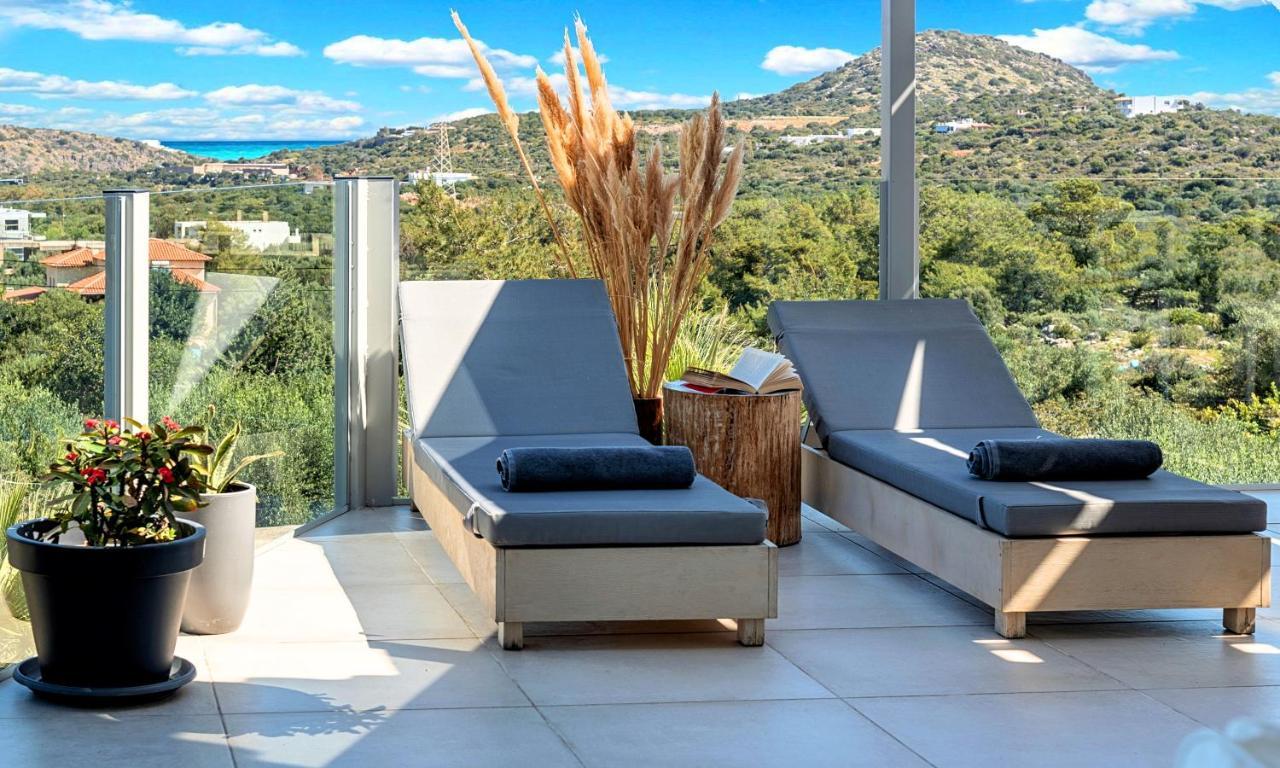 Olive Green Villa Heated Pool Ájosz Nikólaosz Kültér fotó
